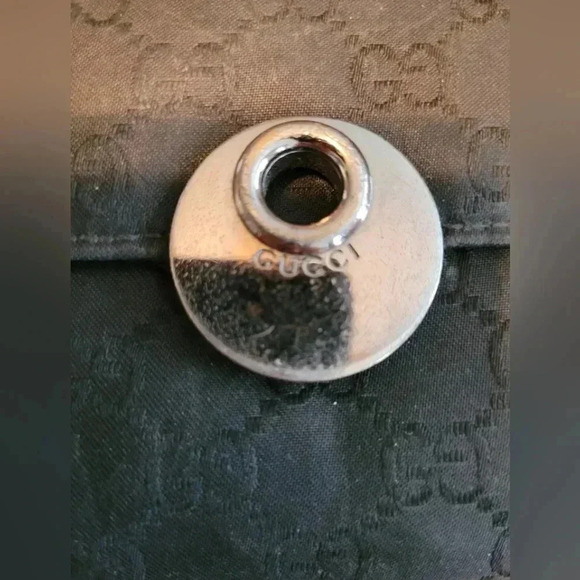 Gucci Black Monogram Clutch - Picture 9 of 9